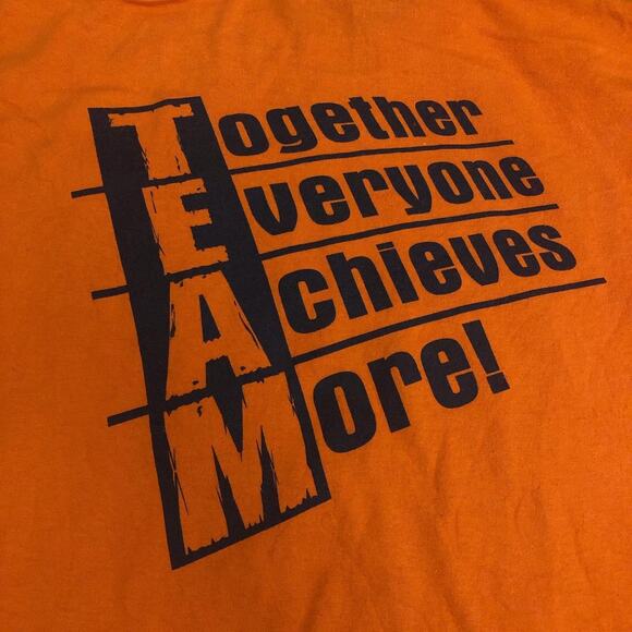 Orange Y2K Treasure Valley Volleyball Graphic Tee - Picture 4 of 5